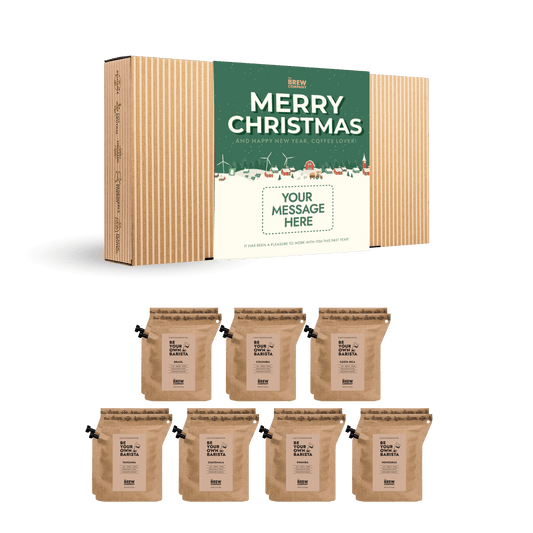 Merry Christmas Coffee Gift Box Custom