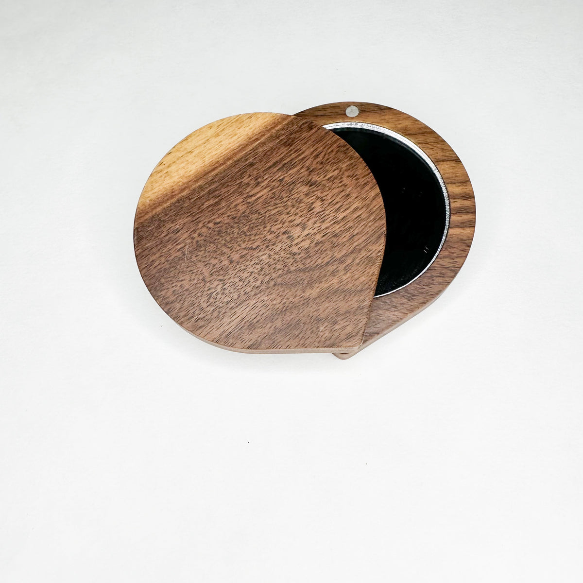Specchietto da Trucco Portatile - Legno Naturale