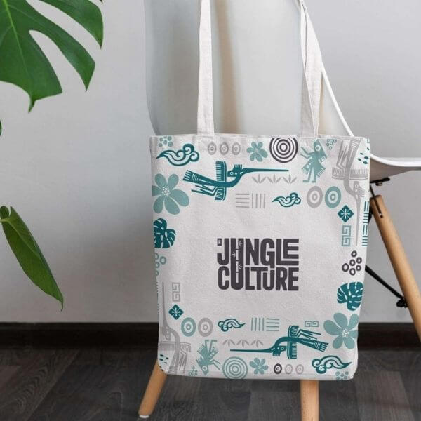 Borsa Shopper Riutilizzabile in Tela